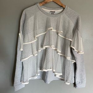 Lace Ruffle Sweater Chelsea28